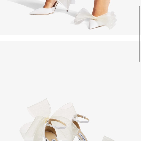 Jimmy Choo Bow Heel | Averly 100 | Size 39.5 - Picture 9 of 11